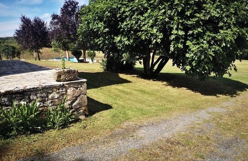 Paunat Maison | Charmante maison de campagne climatisée avec piscine et paysage idyllique