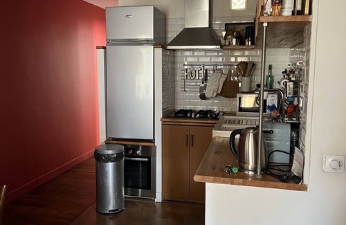 Quartier de la Folie-Mericourt Appartement | Charmant et confortable appartement au