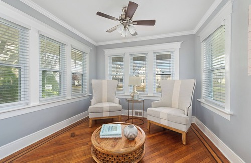 Long Branch Maison | Charming beach house with AC, WiFi in peaceful North End of Long Branch.