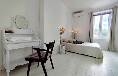 Conques-sur-Orbiel Lit Et Petit-Déjeuner | Chambres d'hôtes de charme à moins de 15 mn de Carcassonne Chambre 1