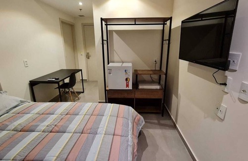 Parque Leopoldina Hôtel | Charming apartment E-Suites Atlântica Campos 208B