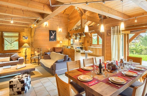 Abondance Chalet De Ski | Chalet de charme pour 8 personnes, ,accès direct aux pistes des Esserts