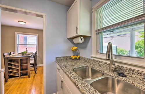 Kanawha City Maison | Charming Charleston Home w/ Yard & Fire Pit!