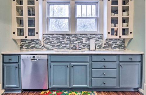 Conway Cottage | NEW! Charming Conway Home w/ Yard - Walk to Dtwn!