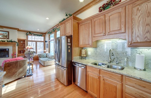 Leroy Maison | Charming Crete Home w/Hot Tub, Deck & Fire Pit