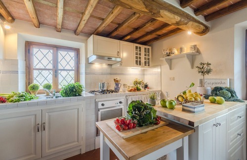 Villabuona Villa | Charming Farmhouse with Private Pool and View in Lucca