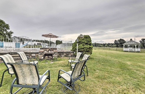 Bolton Maison | Charming Farmhouse w/ Pool & Fishing Pond!