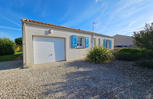 Saint-Michel-en-l'Herm Maison | Maison récente au calme, idéal 5 pers., proche plage et nature, microclimat, Vendée Sud