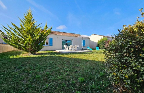Saint-Michel-en-l'Herm Maison | Maison récente au calme, idéal 5 pers., proche plage et nature, microclimat, Vendée Sud