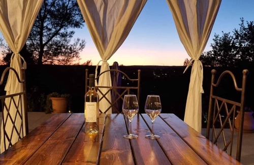 Montferrier-sur-Lez Maison | Maison de charme avec piscine, jardin et vue magnifique sur le Pic St Loup