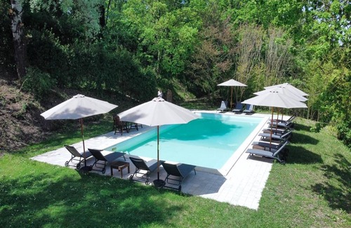 Umbertide Maison | Maison de vacances à Montecastelli avec jardin