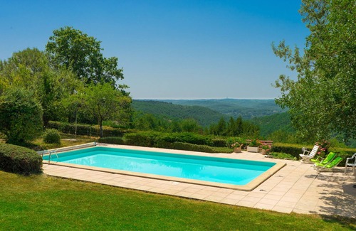Cahors Maison | MAISON DE CHARME, GRANDE PISCINE CHAUFFÉE, SUPERBE VUE ET VASTE TERRAIN