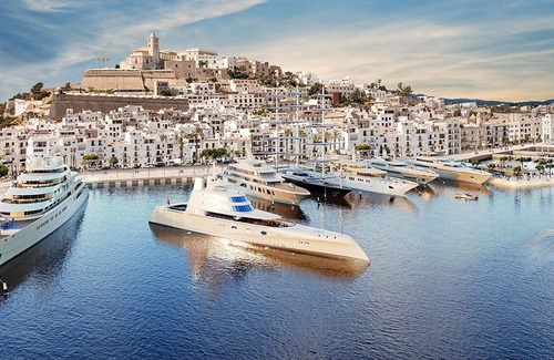Ibiza City Centre Maison | Charmante maison, vieux port d'Ibiza. 1ère ligne de mer. Vues panoramiques