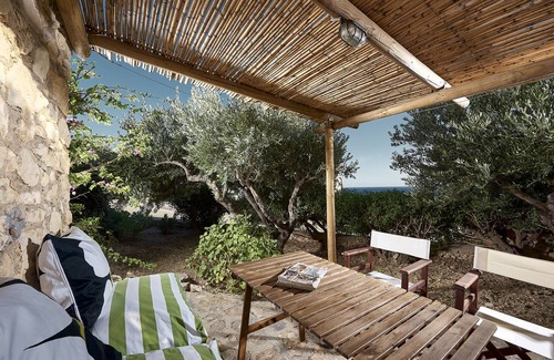 Koutsounari Villa | Charmante maison avec vue sur la mer