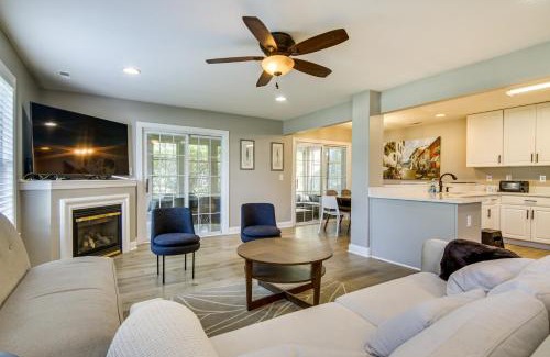 Lewes Maison | Charming Lewes Townhome with Sunroom 5 Mi to Beach!