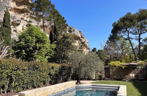 Les Baux-de-Provence Maison | Mas de charme avec vue exceptionnelle sur les Baux de Provence