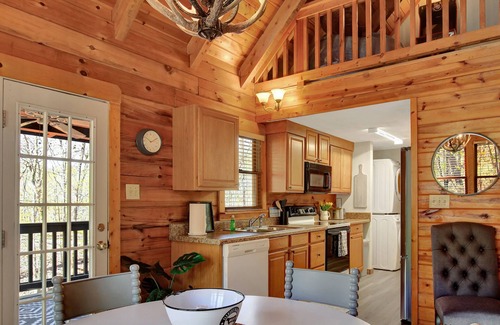 Pine Mountain Cabine | Charming Mountain Ridge View Cozy Cabin near FDR State Park and Callaway Gardens