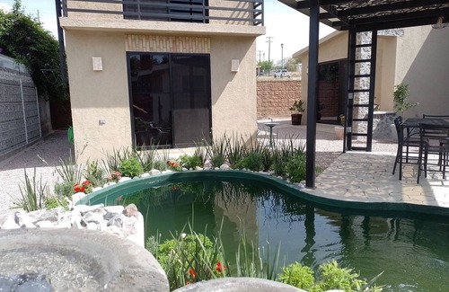 Amozoc Maison | Charming Tiny House: 2-bedroom with WiFi in Haras Ciudad Ecológica