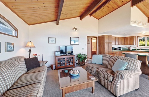 Gleneden Beach Maison | Charmante maison en bord de mer avec accès direct à la plage et vue imprenable sur l'océan!