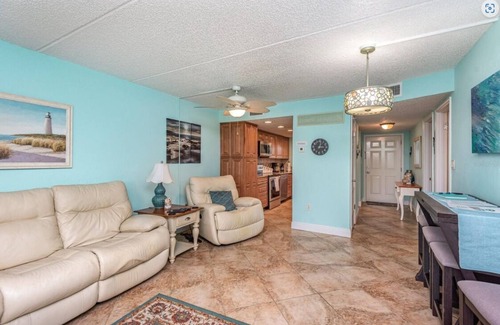 Glenwood Copropriété | Charming Oceanfront 2-Bedroom Condo in Superb Ormond/Daytona Beach with AC, WiFi