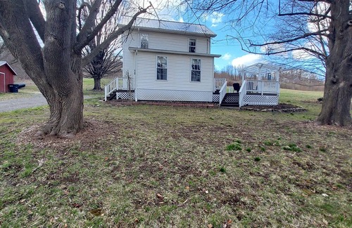 Bluff Point Maison | Charming pet friendly house in the Finger Lakes nestled in Keuka Park, NY.