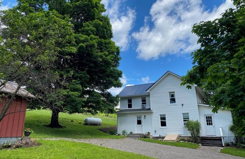 Bluff Point Maison | Charming pet friendly house in the Finger Lakes nestled in Keuka Park, NY.