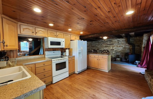 Weikert Cabine | Charming re-imagined bank barn cabin.
