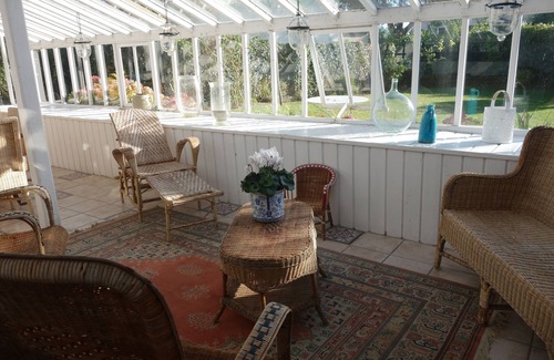 Portbail Maison | Villa balnéaire de charme-piscine 200m d'une magnifique plage de sable fin