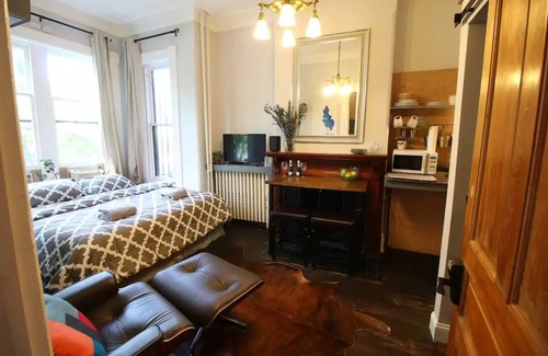 Stanton Park Lit Et Petit-Déjeuner | Studio de Luxe Calme et Charme, Lit King-Size, Près du Capitole et de la Cour Suprême