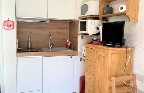 Praz-sur-Arly Appartement | Charmant studio+jardin vue pistes à Praz-sur-Arly