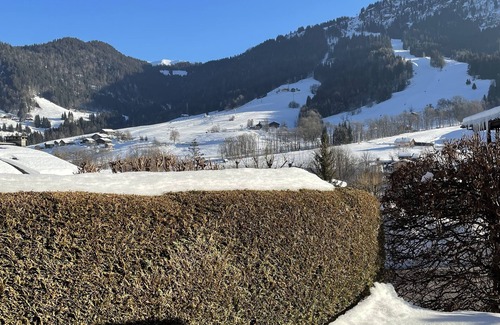 Praz-sur-Arly Appartement | Charmant studio+jardin vue pistes à Praz-sur-Arly