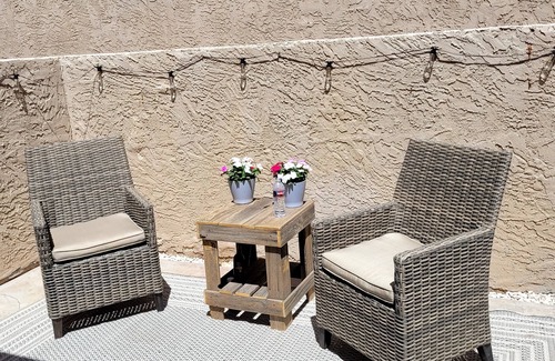 Carriage Manor Maison | Charming townhome with 2 bedrooms and 2 baths in a gated 55+ community.