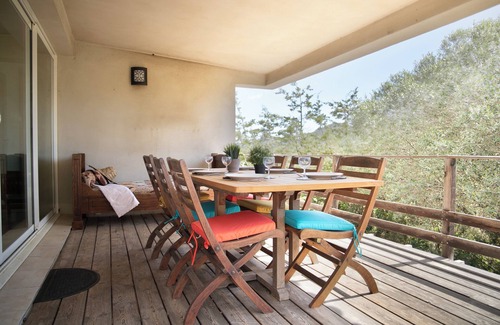 Santa Giulia Villa | Villa *** vue mer avec jardin 5 mn plage Santa Giulia