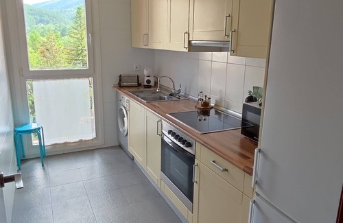 Boltana Copropriété | El Pisito de Marboré. Charming, with views, comfortable and centrally located near the river.