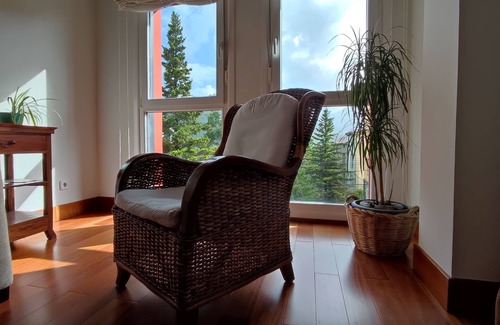 Boltana Copropriété | El Pisito de Marboré. Charming, with views, comfortable and centrally located near the river.