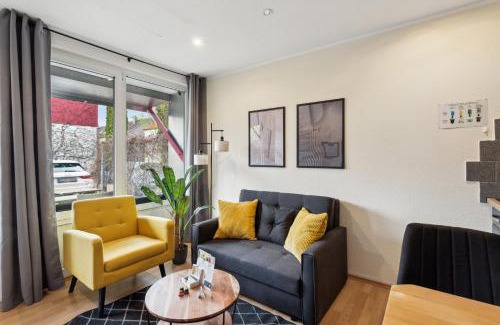 Hamelin Appartement | Charysma - Aurum-Suite, modernes & elegantes Design, Parkplatz, Terrasse