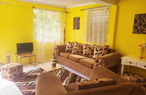 Charlotte Appartement | Chateau mako private property, that overlooks the town of Castries.