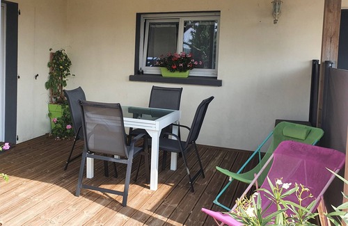 Chateaubriant Appartement | Gîte centre ville Chateaubriant avec terrasse et jardin
