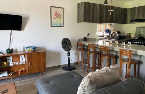 Downtown Holbox Villa | Cheerful 1 bedroom house w/ pool and much more!