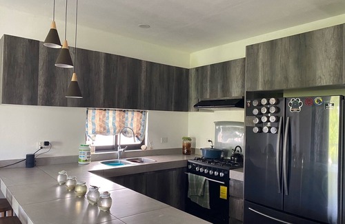 Downtown Holbox Villa | Cheerful 1 bedroom house w/ pool and much more!