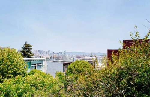 Dolores Heights Maison | Studio gai avec vue, à quelques pas du parc Dolores