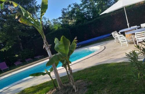 Le Fossat Maison | Chez Celine et Philippe Chambre atelier dans propriété de charme avec piscine