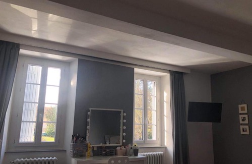 Le Fossat Maison | Chez Celine et Philippe chambre Marie dans propriété de charme avec piscine