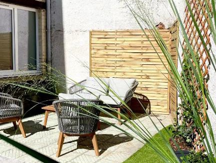 Saint-Amand-les-Eaux Appartement | Chez Clément et Mathilde - Rdc Hyper centre tout équipé - avec extérieur
