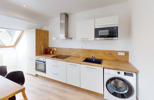 Saint-Vigor-le-Grand Appartement | Chez Hortense - 5 mins à pied du centre-ville - place de stationnement