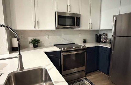 Deep Ellum Appartement | Chic 1-bedroom Luxe apartment with AC, fitness room in fabulous Downtown Dallas