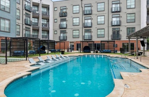 Deep Ellum Appartement | Chic 1-bedroom Luxe apartment with AC, fitness room in fabulous Downtown Dallas
