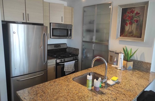 Chelsea Appartement | Chic 1-bedroom with WiFi, fitness room in marvelous New York