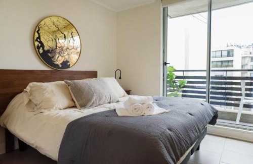 Downtown Santiago Appartement | Chic 1BR Oasis in Centro Steps from Metro