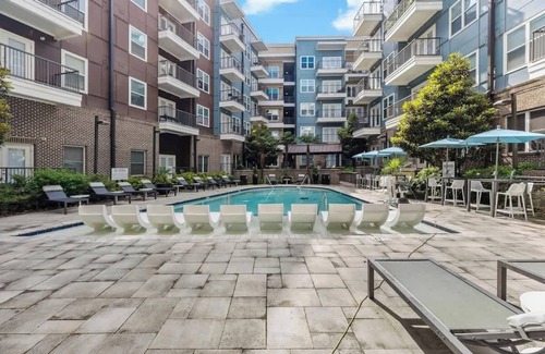 Cherry Appartement | Beautiful 1BD 5Min DT+Gym+Parking+W/D Sleeps 6